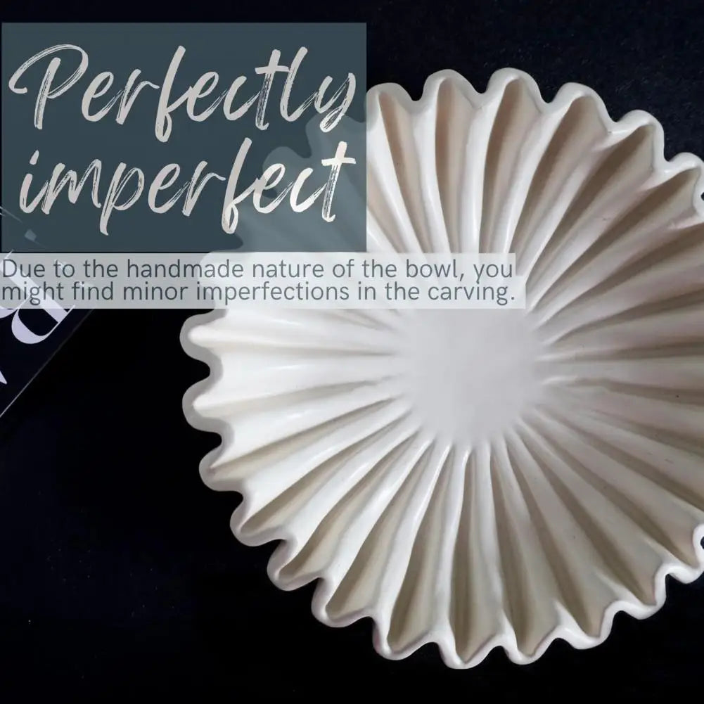 Chinese-inspired Ruffle Jewelry & Dessert Dish Set